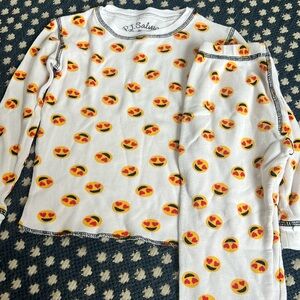 Pj Salvage size 4T smiley face pajamas pj. Super soft and cozy